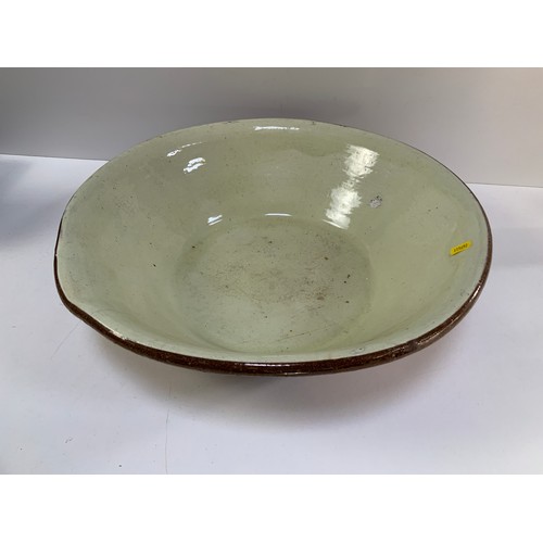 267A - Glazed Terracotta Bowl - 50cm