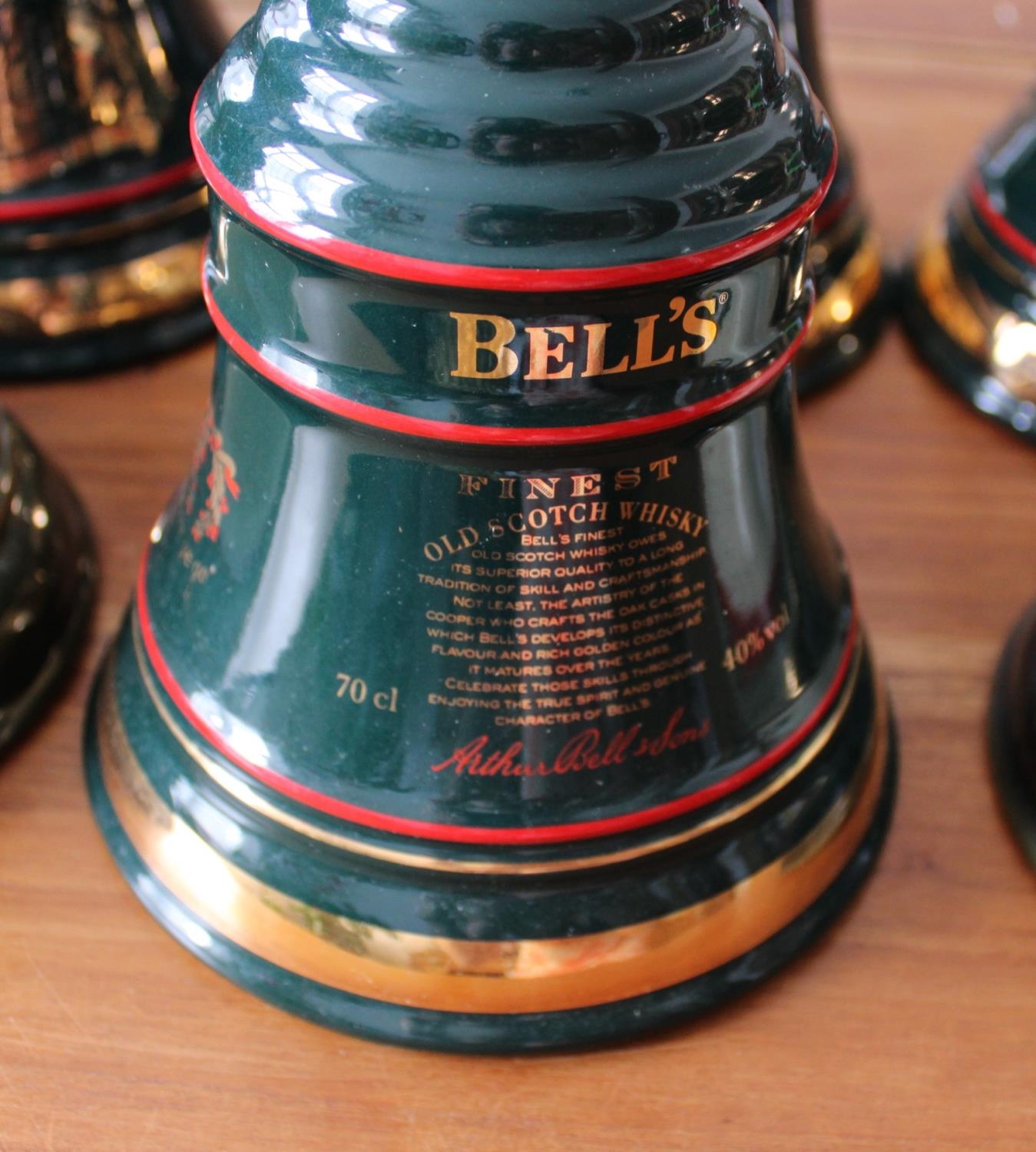 Christmas Editions Six Bells Whisky Bells 19901992 Complete With Seals
