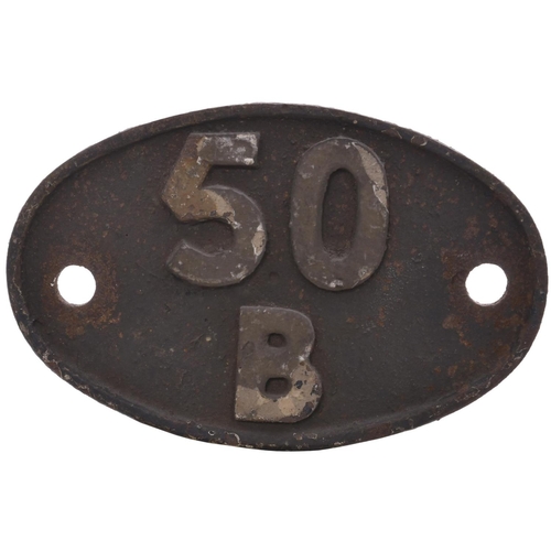 29 - A shedplate 50B Leeds Neville Hill (1948 to February 1959) then Hull Dairycoates (February 1959 to c... 