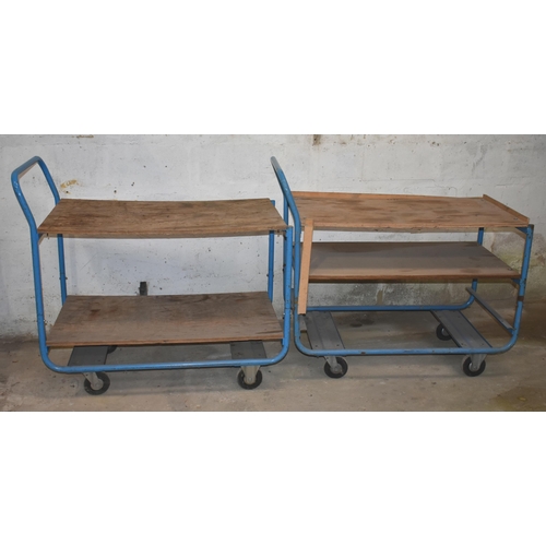2 - Two four wheel trolleys
Subject to VAT