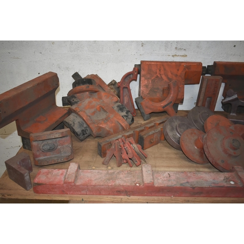 47 - Quantity of foundry patterns for lathe parts ex Harrison Lathe factory                              ... 