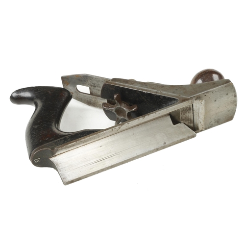 925 - A STANLEY No 72 chamfer plane with replaced iron and lever cap G