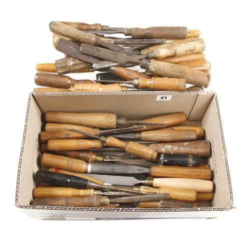 41 - 50 chisels and gouges G+