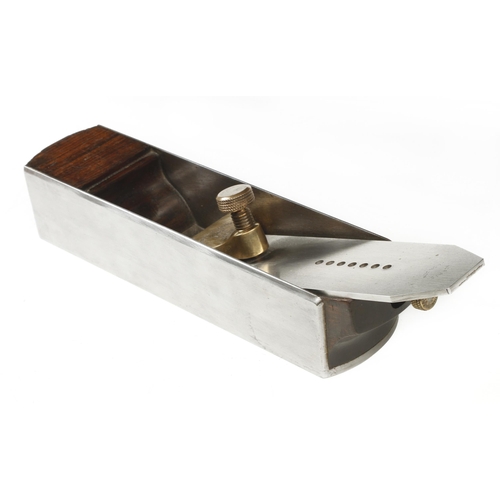 948 - A superb, improved pattern d/t steel NORRIS A11 mitre plane with Patent Adjustable on lever and rose... 