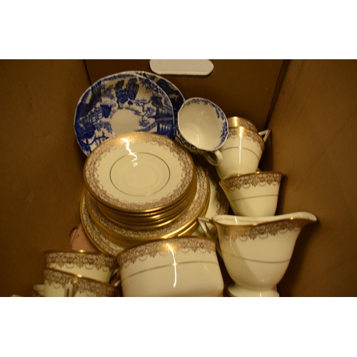 5J - Royal Doulton part tea set and other tea ware.

Condition is generally good. No condition reports av... 