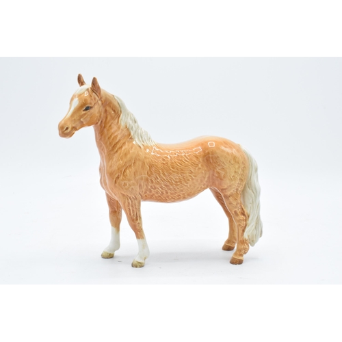 151 - Beswick Pinto pony in Palomino colourway 1373. 17cm tall. In good condition with no obvious damage o... 
