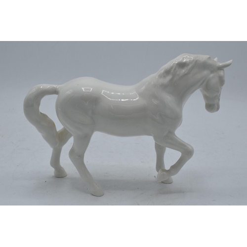 199 - Beswick opaque stocky jogging mare 855. 15cm tall. In good condition with no obvious damage or resto... 