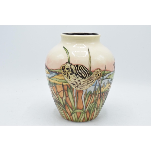 95 - Moorcroft Call of the Curlew Trial Vase dated 8.1.18. RRP £1135.00. In good condition with no obviou... 