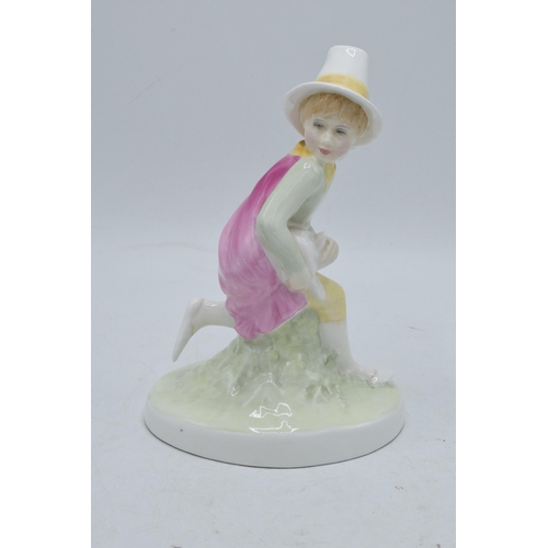 131 - Royal Doulton The Nursery Rhymes Collection figure Tom, Tom, The Piper's Son HN3032. In good conditi... 