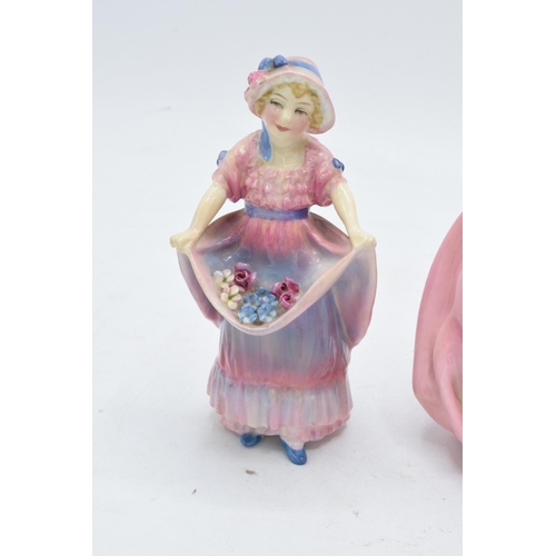 103 - Royal Doulton figures to include Spring Morning HN1922 and Lucy Ann (restored) (2). In good conditio... 