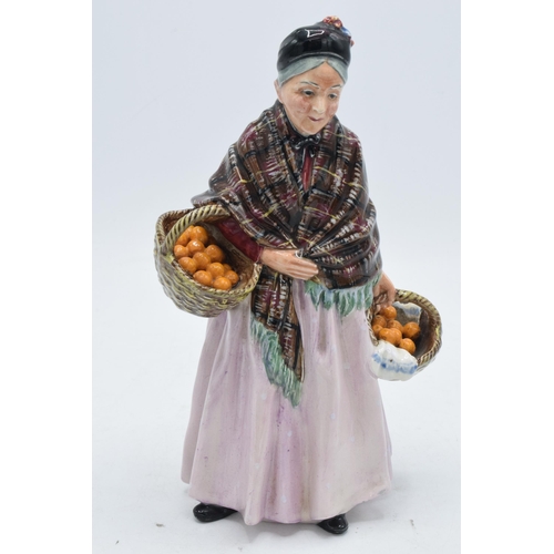 116 - Royal Doulton figure The Orange Seller HN1759 in pink colourway. In good condition with no obvious d... 