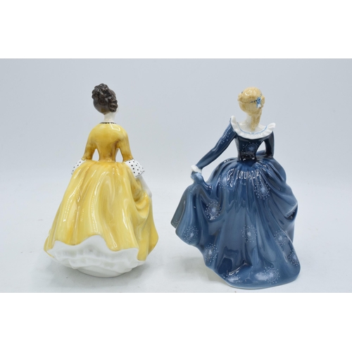 137 - Royal Doulton lady figures to include Fragrance HN2334 and Coralie HN2307 (2).