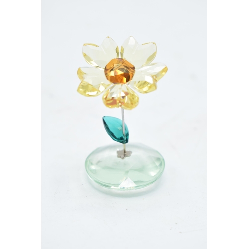 97 - Swarovski glass figure Rocking Eve Sunflower Joy with Swan mark to base. 5.5cm tall. In good conditi... 