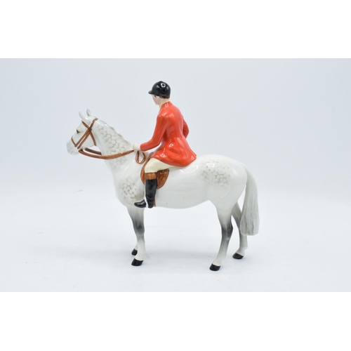 148S - Beswick Huntsman on grey horse 1501. In good condition with no obvious damage or restoration.