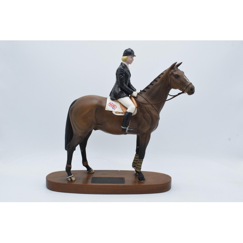 148U - Beswick Connoisseur model of Ann Moore on Psalm on a wooden plinth 2535. In good condition with no o... 