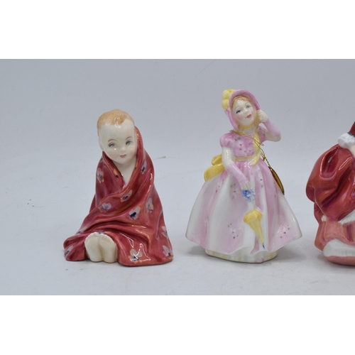 103 - Royal Doulton figures to include This Little Pig HN1793, Good Two Shoes HN2037, Babie HN2121 and Bri... 