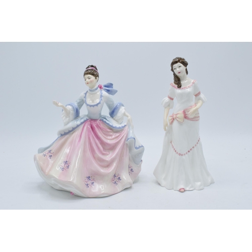 120 - A pair of boxed Royal Doulton lady figures to include Rebecca HN2805 and Lauren HN3872 (2).
