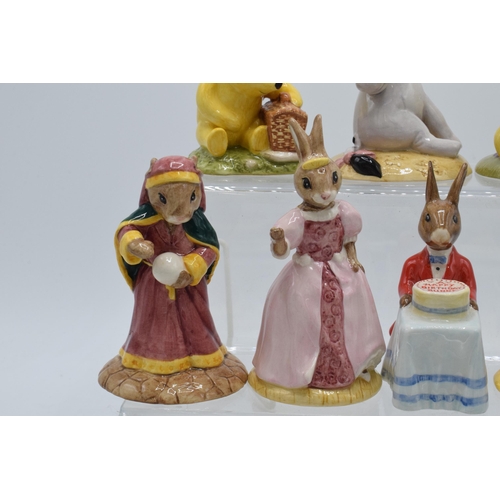 168 - A collection of Royal Doulton pottery to include Bunnykins such as Sailor, Happy Birthday, Fortune T... 