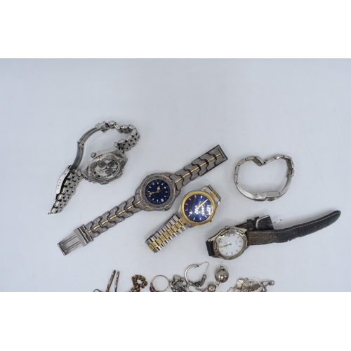 226 - A mixed collection of jewellery and fashion watches to include bracelets and rings etc (Qty).