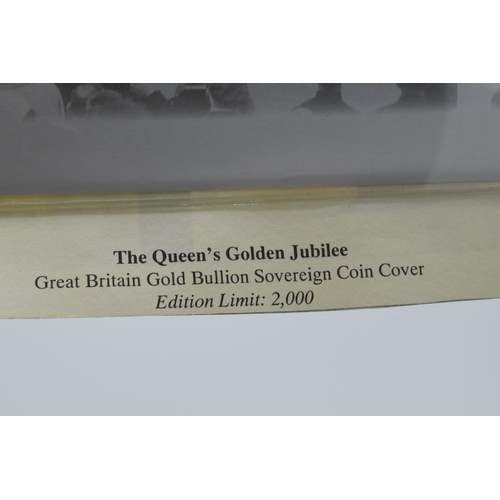 226 - Queen Elizabeth II 22ct gold Full Sovereign 2002, uncirculated condition, The Queens Golden Jubilee ... 