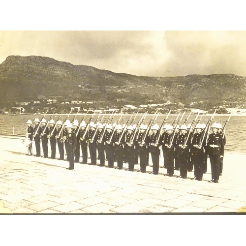 688 - Militaria: the inter-war period photograph album of a Royal Marine serving aboard H.M.S. Carlisle, c... 