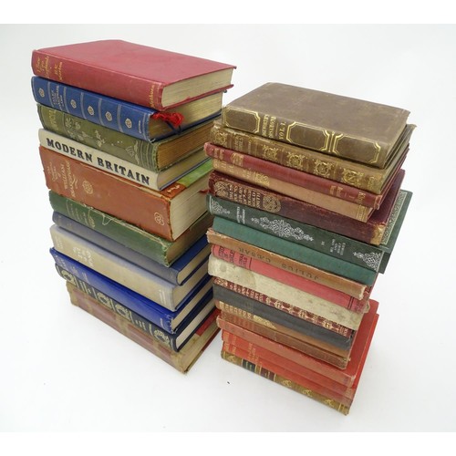 10 - Books: A quantity of assorted hardback books, titles to include Julius Caesar, by A. W. Verity, 1928... 