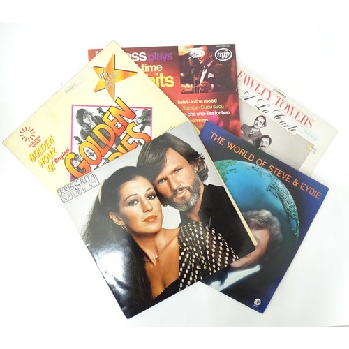 56 - A quantity of assorted vinyl records / LP's to include Django Reinhardt and Stephane Capelli, The Co... 
