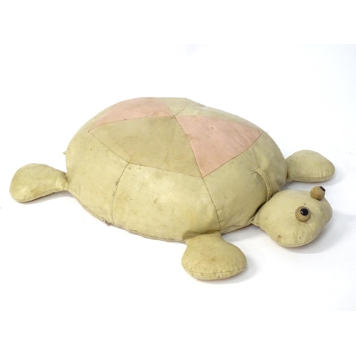 15 - A novelty pouf modelled as a tortoise