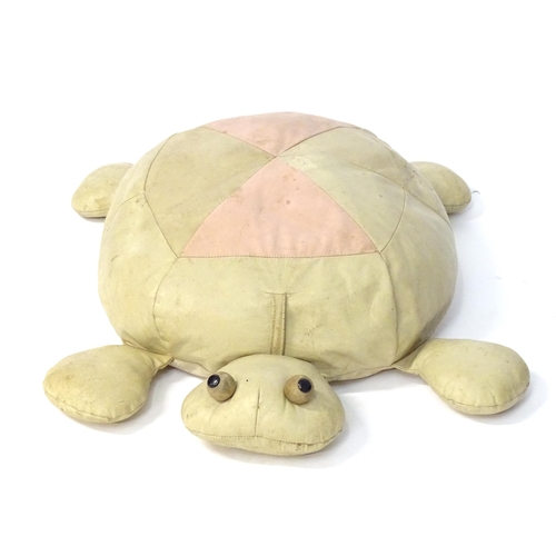 15 - A novelty pouf modelled as a tortoise