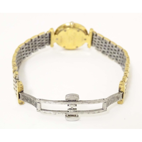 771 - A La Grande Classique de Longines ladies' wrist watch, etched with serial number L4 209 2 34170478