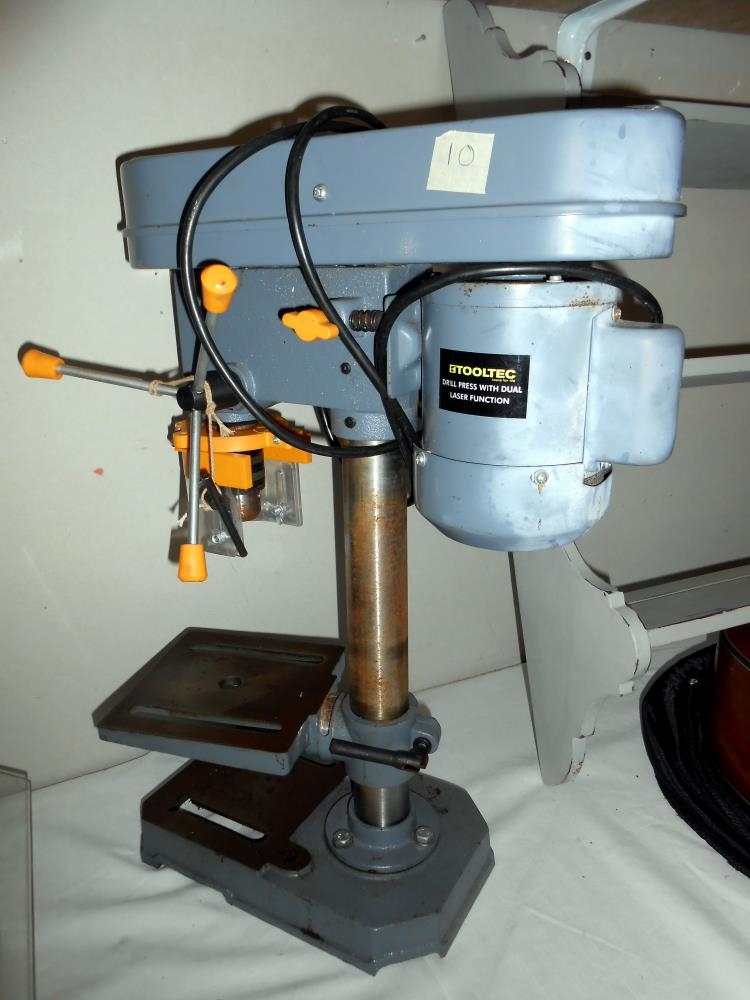 A Tooltec pedestal drill