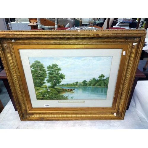 A framed & glazed picture 'A June Morning' by Elwin Edwards ... | Barnebys