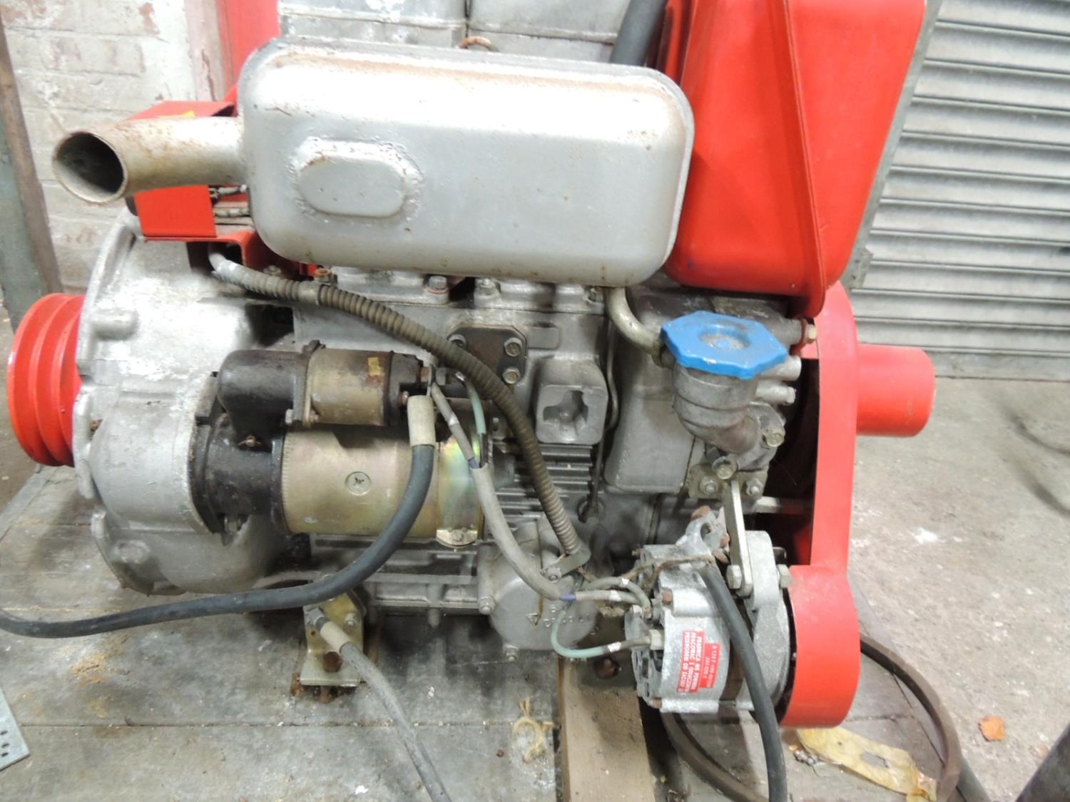 Andoria diesel engine manufactured in Poland, type 2CA90/4/2, serial no ...