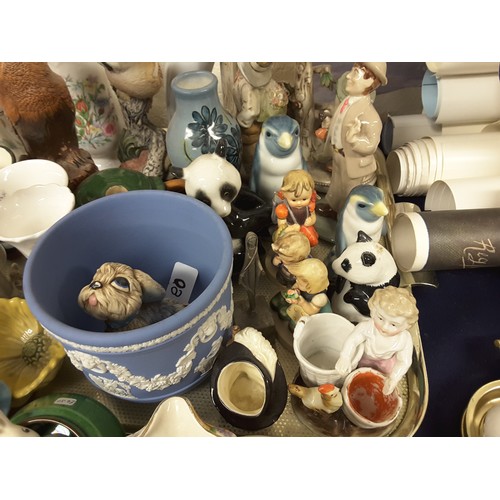 80 - Large collection of collectables including Royal Doulton Toby jugs, Lurpak butter and toast rack, Ye... 