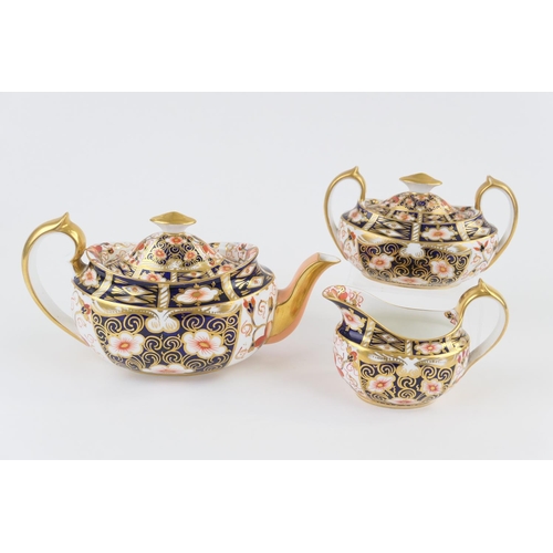 38 - Royal Crown Derby imari tea service, circa 1901/09, pattern 2451, comprising lidded teapot, lidded s... 