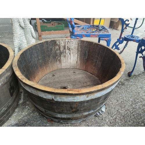 25D - A half garden barrel 70cm