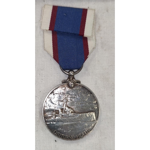 185 - A Royal Fleet Reserve Long Service Good Conduct Medal to 205398 (PO.B 5510) F. Reeves L.S. R.F.R.