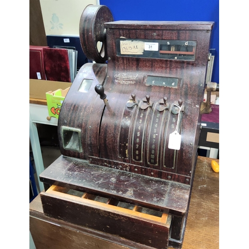 31 - An early 20th century 'National Cash Register'