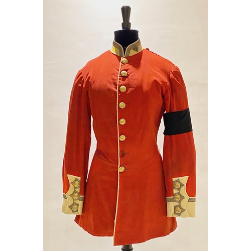 26th (Cameronians) Regiment 1856 Pattern Victorian Officer Tunic. 