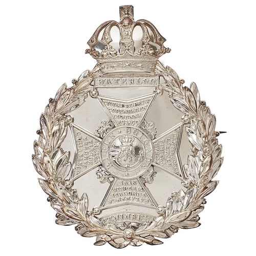 26 - Rifle Brigade 19th century Officer's pouch belt plate circa 1823-55. Good scarce die-stamped unmarke... 