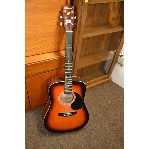 falcon acoustic guitar fg100sb