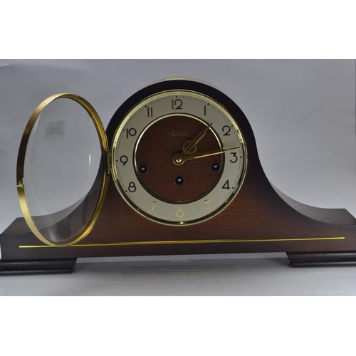 Franz Hermle admirals hat mantle clock with key