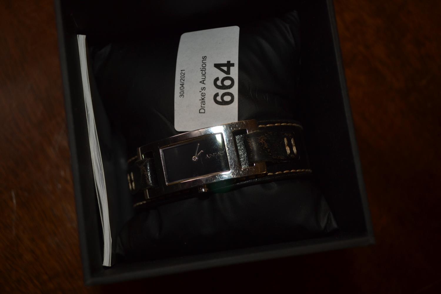 Boxed DKNY watch. New battery, good working order.