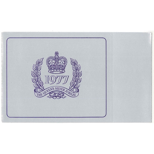 1011 - Commonwealth; Omnibus; 1977 Silver Jubilee presentation folder by Harrison & Sons containing 11 ... 