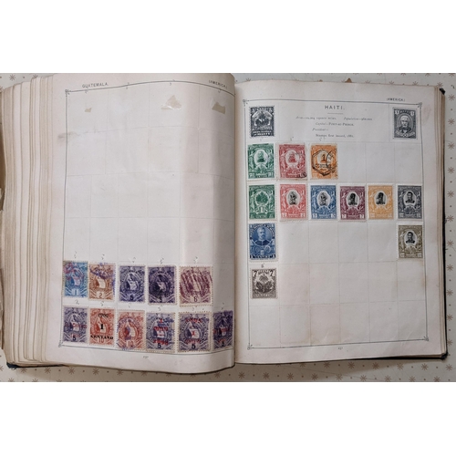 7 - Collections; old and untidy Strand album with world collection. Picked in some places (e.g. the UK, ... 