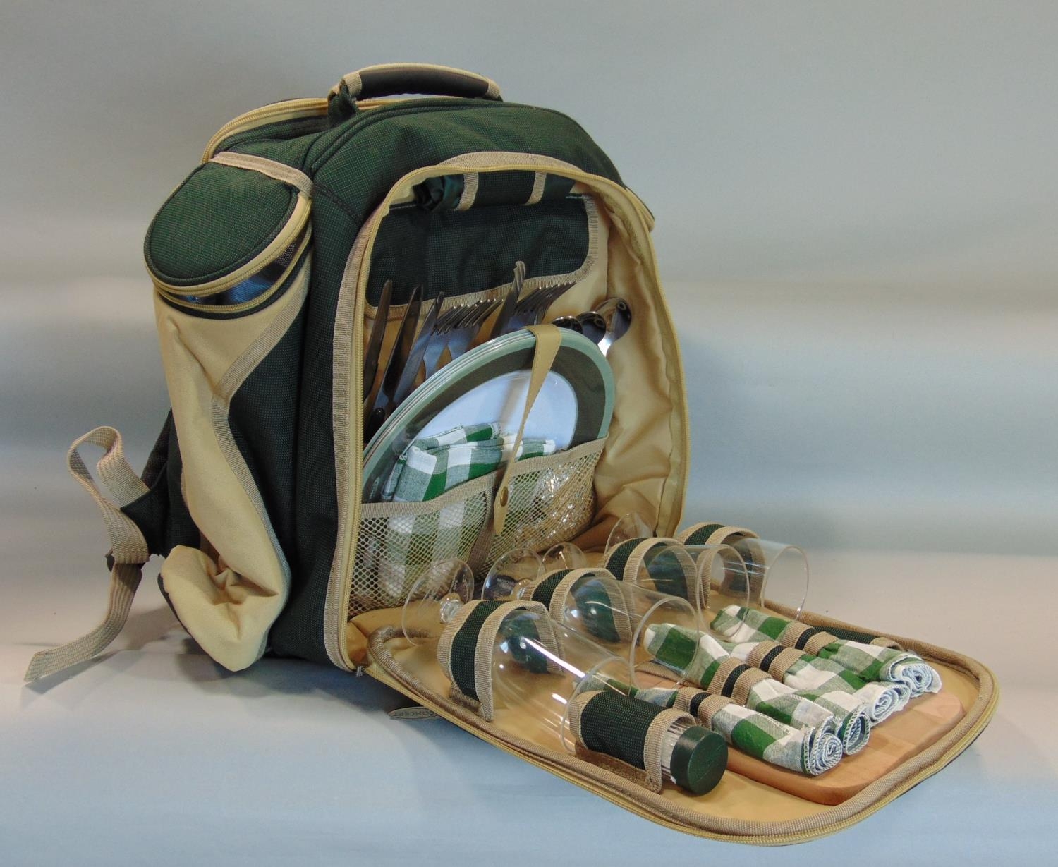 concept picnic backpack