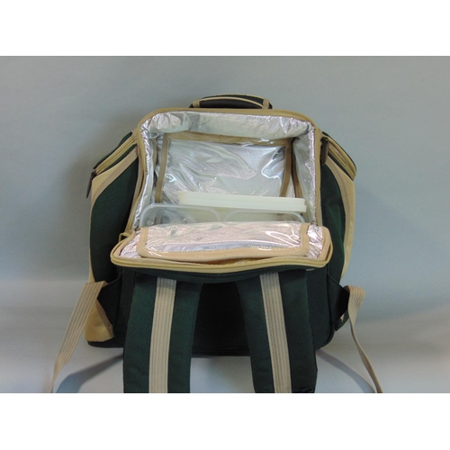 concept picnic backpack