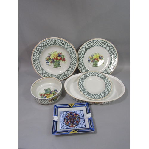 A Collection Of Villeroy Boch Basket Pattern Wares Comprising Five   1100030811 PREVIEW.JPG