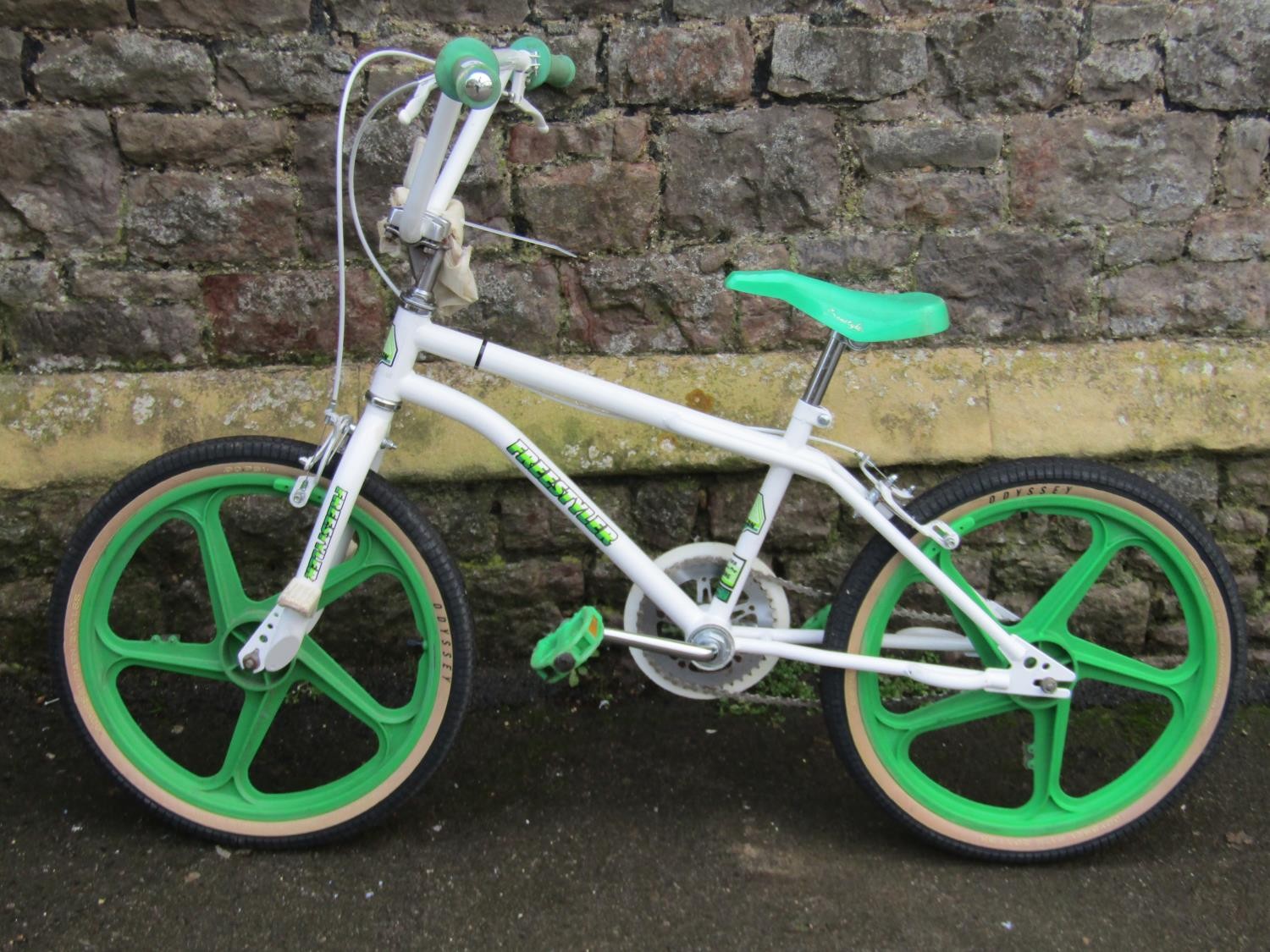 A Falcon free styler BMX bike with carb 