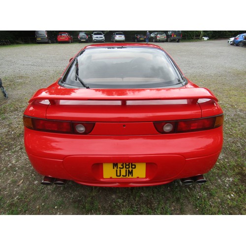 2129 - Mitsubishi GTO MK2 M386UJM 1995 (first registered in UK 2000) automatic 160km. SORN, no MOT but only... 